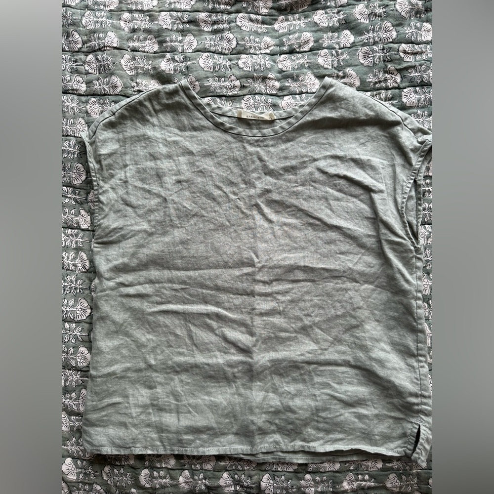 Everlane Linen Top